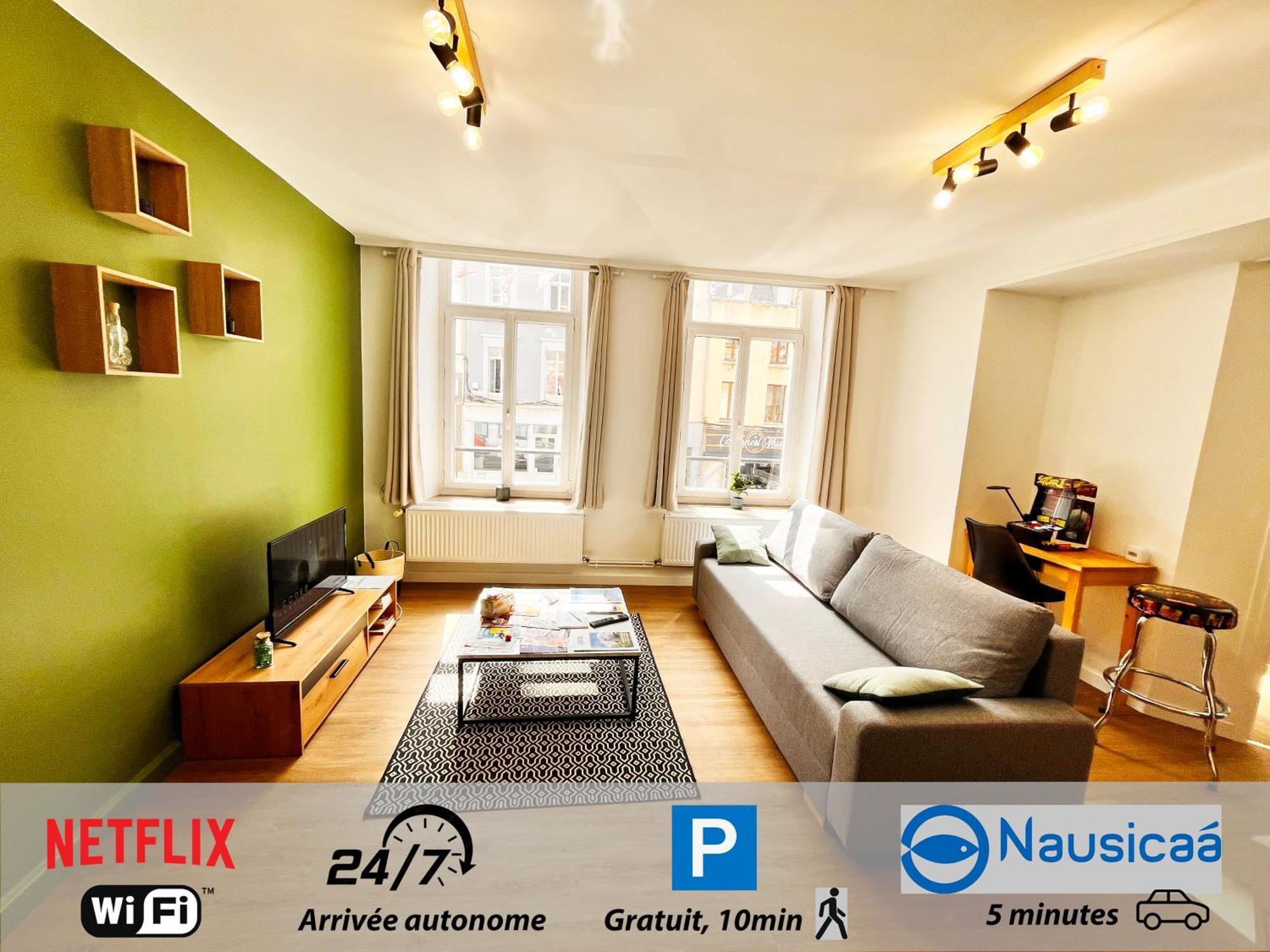 Le Charme Des Remparts Boulonnais Apartment Boulogne-sur-Mer Ngoại thất bức ảnh